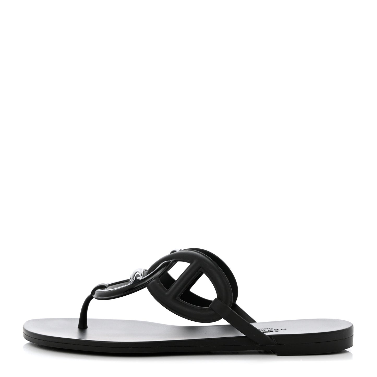 Rubber Womens Egerie Sandals 38 Black