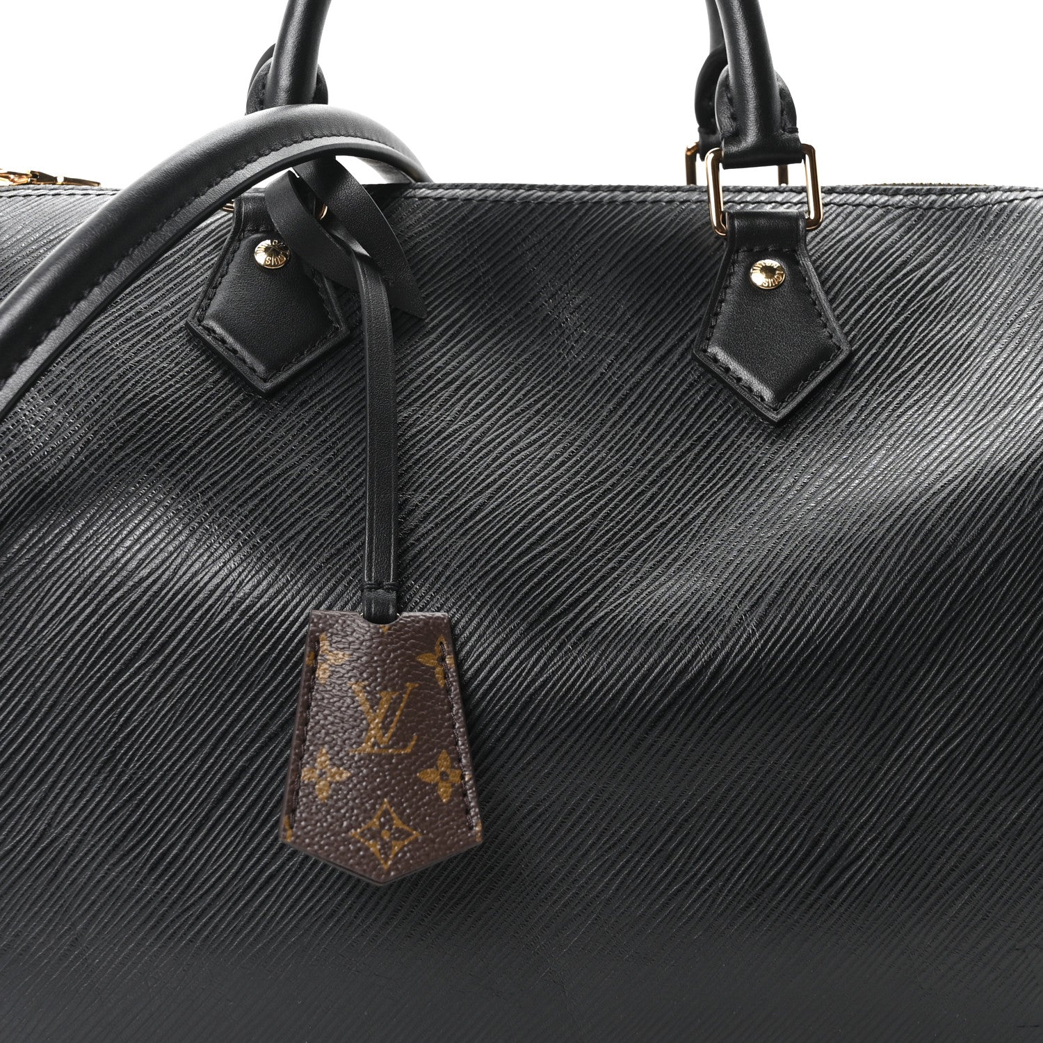Louis Vuitton Epi Speedy Soft 30 Black 7 of 9