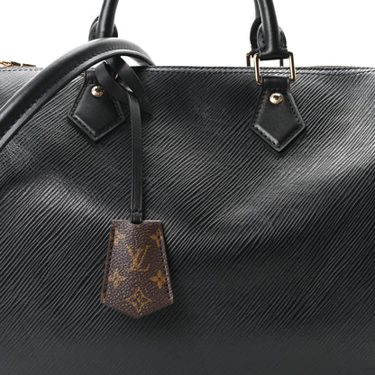 Louis Vuitton Epi Speedy Soft 30 Black 7 of 9
