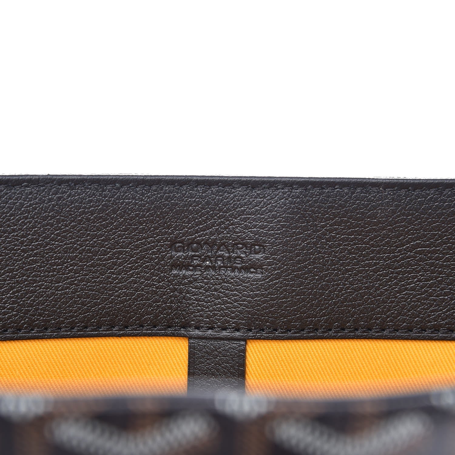 Goyard Goyardine Voltaire III Tote Black 6 of 7