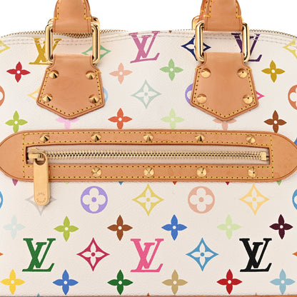 Louis Vuitton Monogram Multicolor Alma White 8 of 16