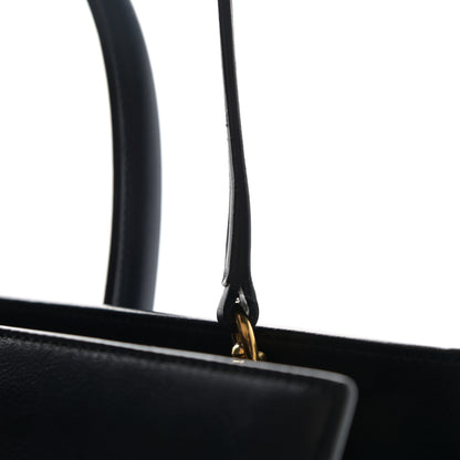 Saint Laurent Calfskin Small Sac De Jour Navy 16 of 17