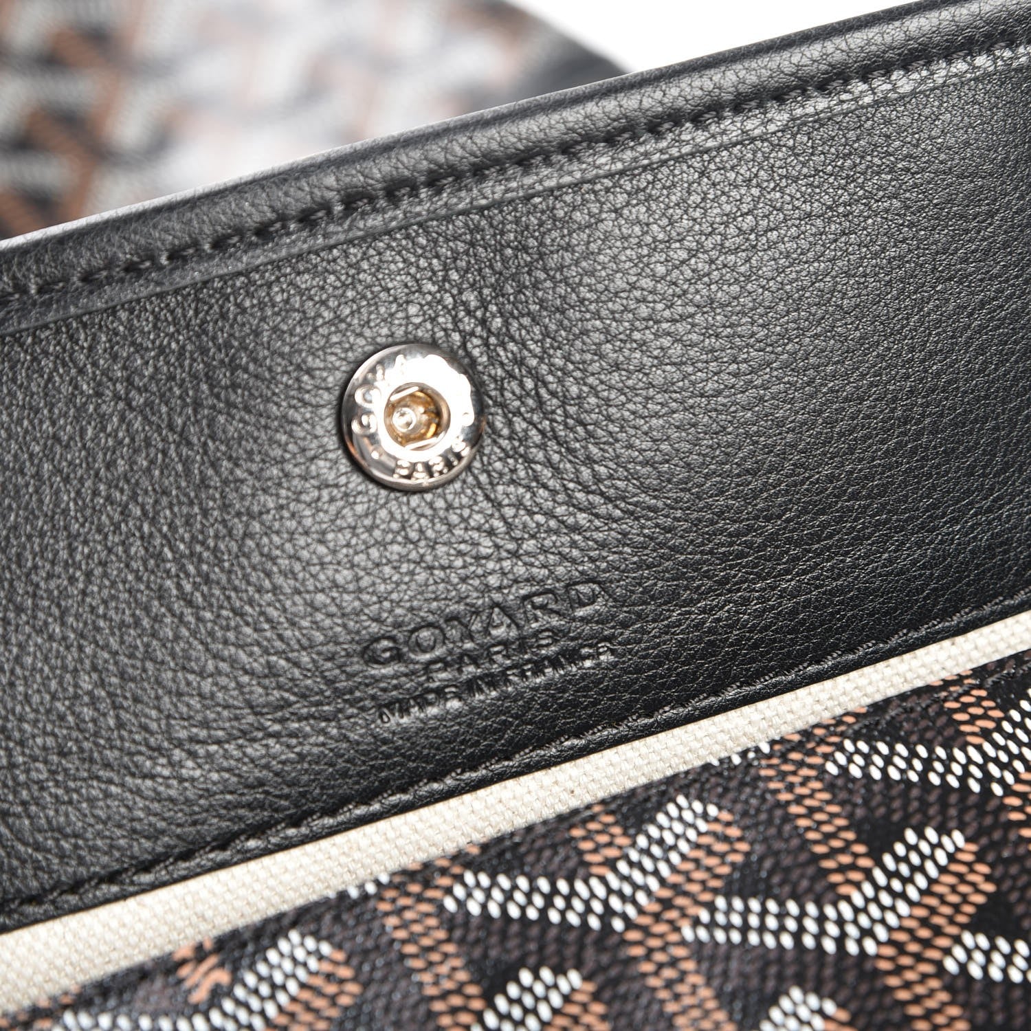 Goyard Goyardine Saint Louis GM Black 6 of 9