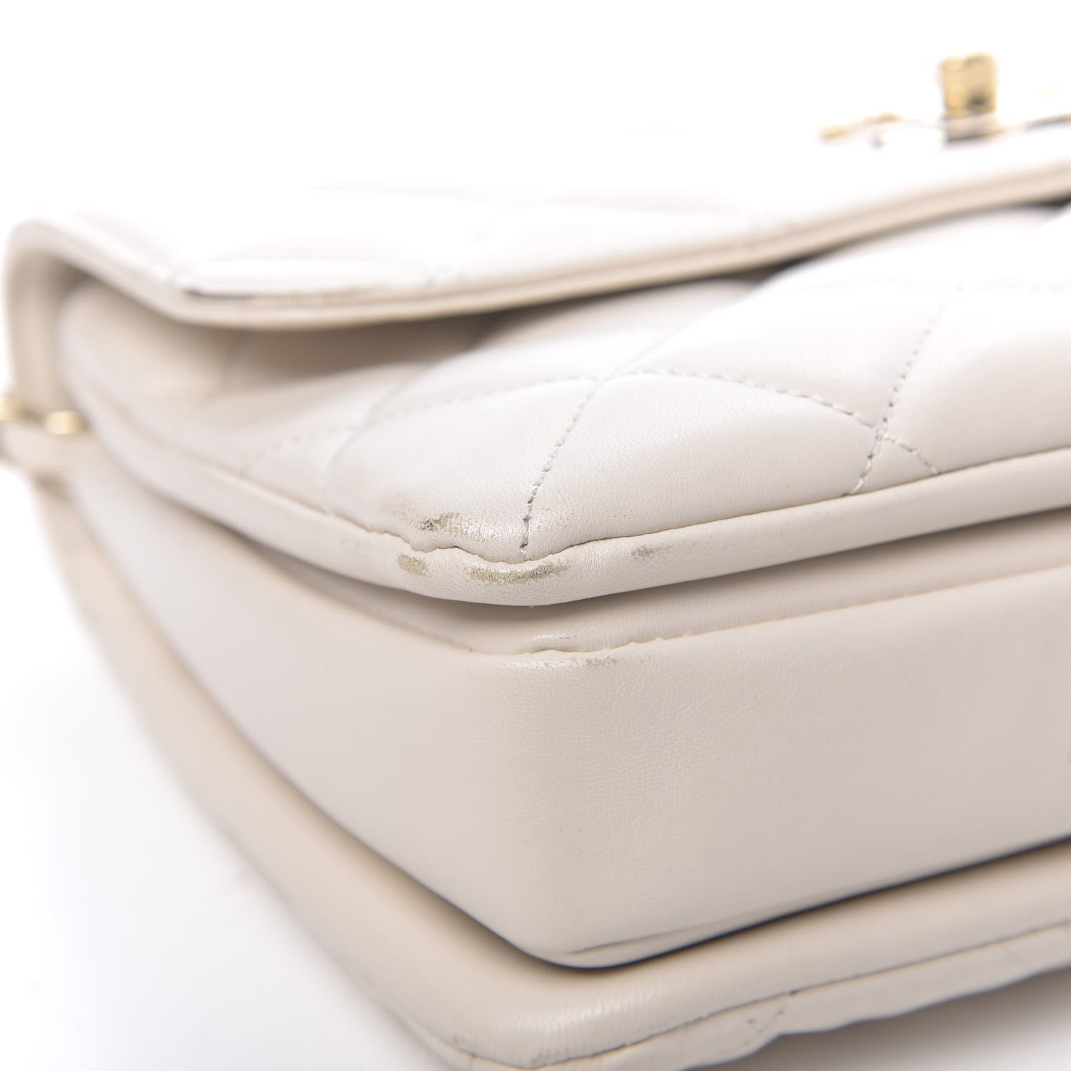 Chanel Lambskin Quilted Small Trendy CC Dual Handle Flap Bag Grey 8 of 16