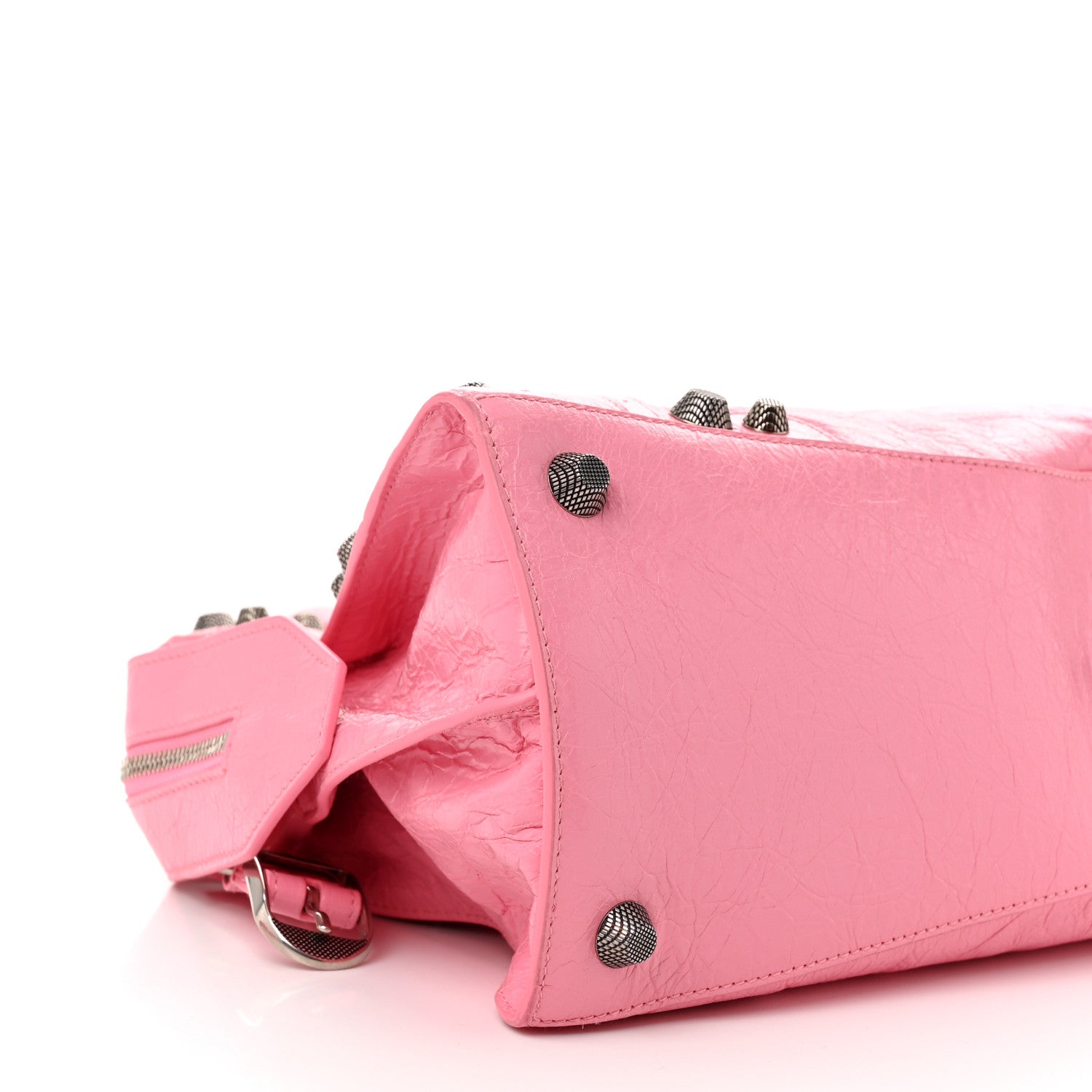 Balenciaga Agneau Arena Neo Cagole City Handbag Sweet Pink 10 of 14