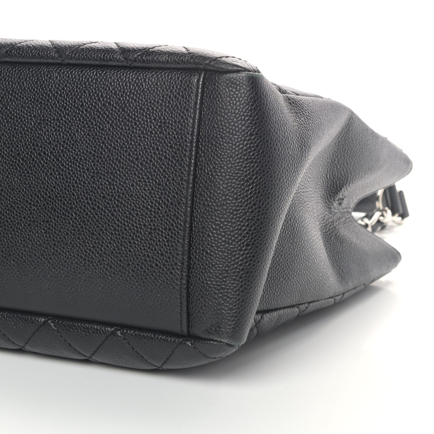 Chanel Caviar Quilted Grand Shopping Tote GST Black 9 of 11