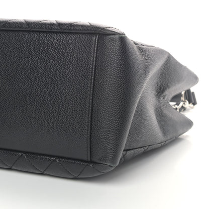Chanel Caviar Quilted Grand Shopping Tote GST Black 9 of 11