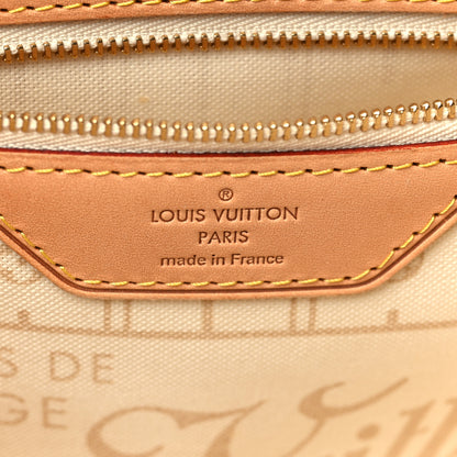 Louis Vuitton Damier Azur Neverfull PM 6 of 9