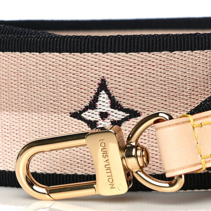 Louis Vuitton Jacquard Speedy Bandouliere 20 Shoulder Strap Black 3 of 5