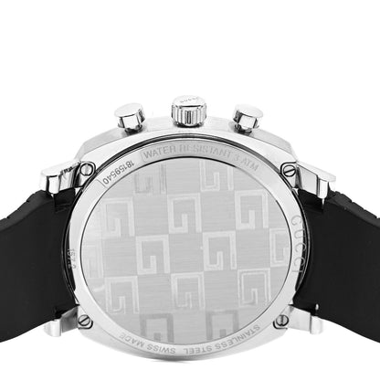 Gucci Stainless Steel Rubber 40mm Grip Quartz Watch Black 4 of 5
