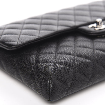 Chanel Caviar Quilted Flap Clutch Black 8 of 10