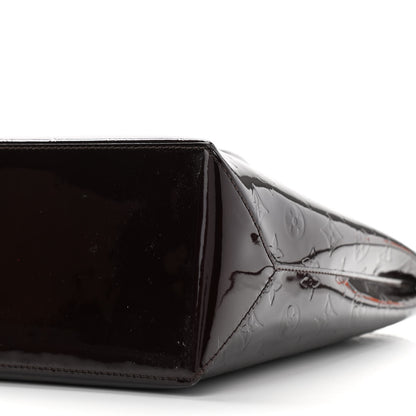 Louis Vuitton Vernis Wilshire MM Amarante 9 of 9
