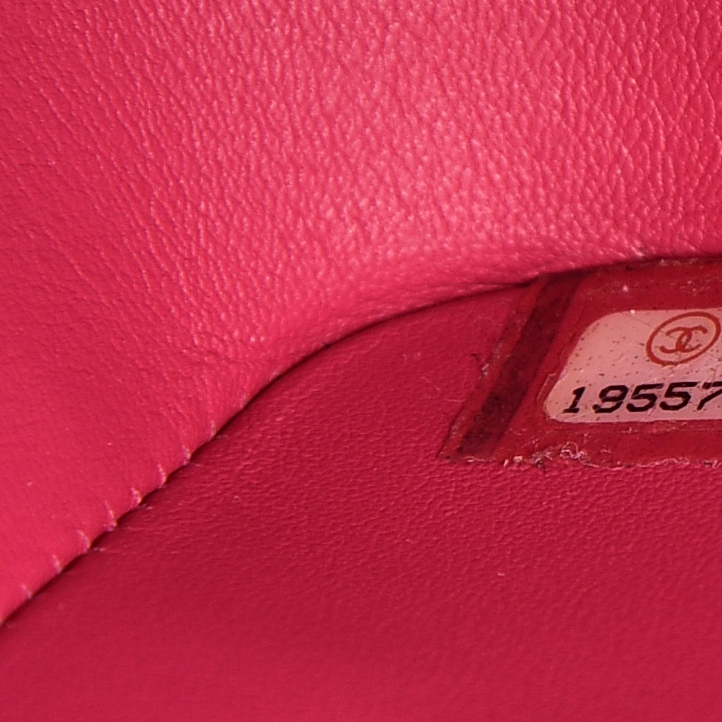 Python Jumbo Double Flap Dark Pink