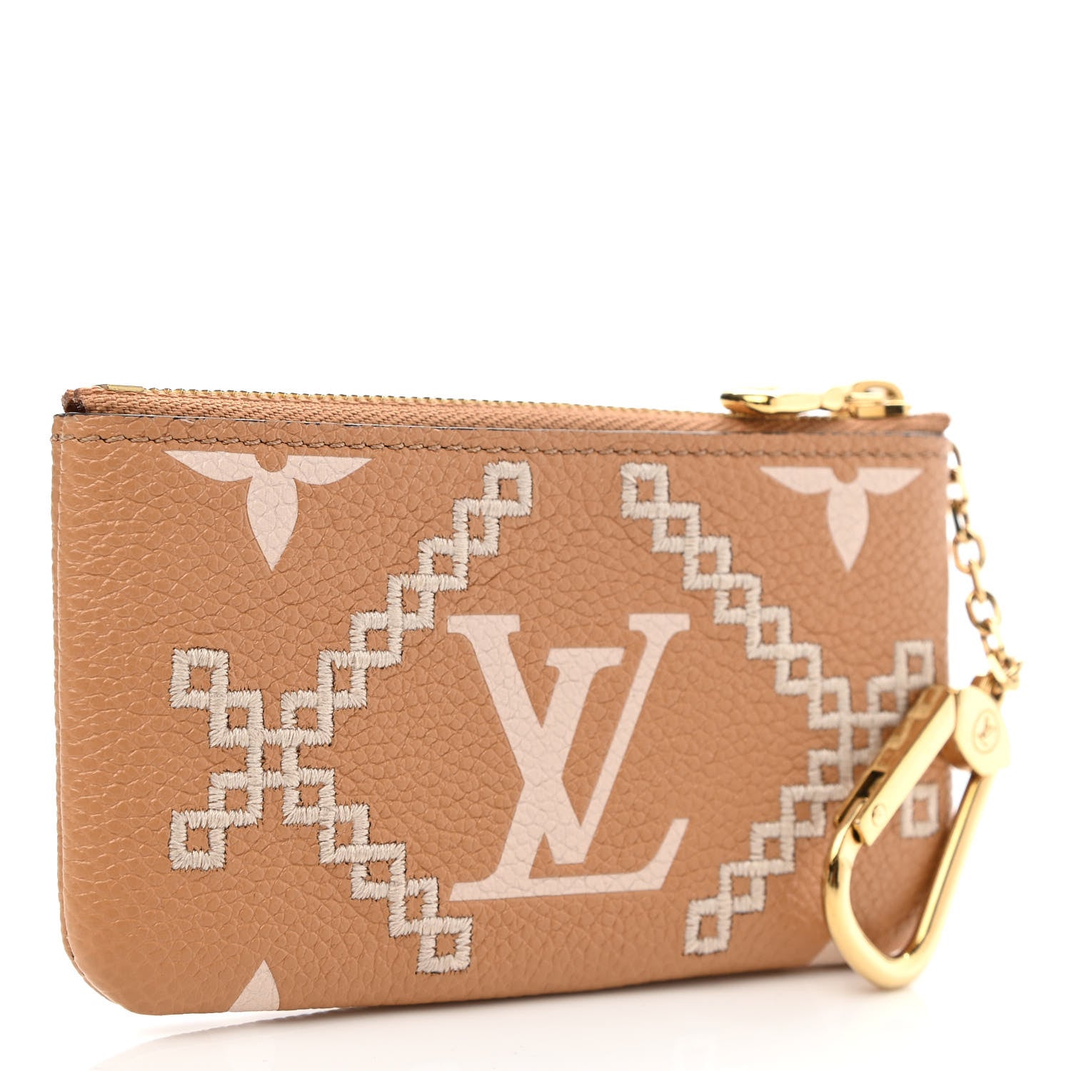 Louis Vuitton Empreinte Monogram Giant Broderies Key Pouch Arizona 3 of 8