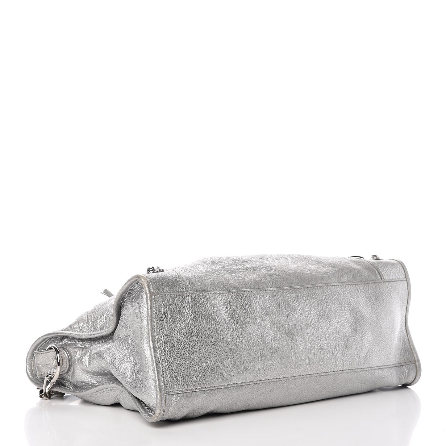 Metallic Agneau Giant 12 Silver Hardware City Gris Aluminum