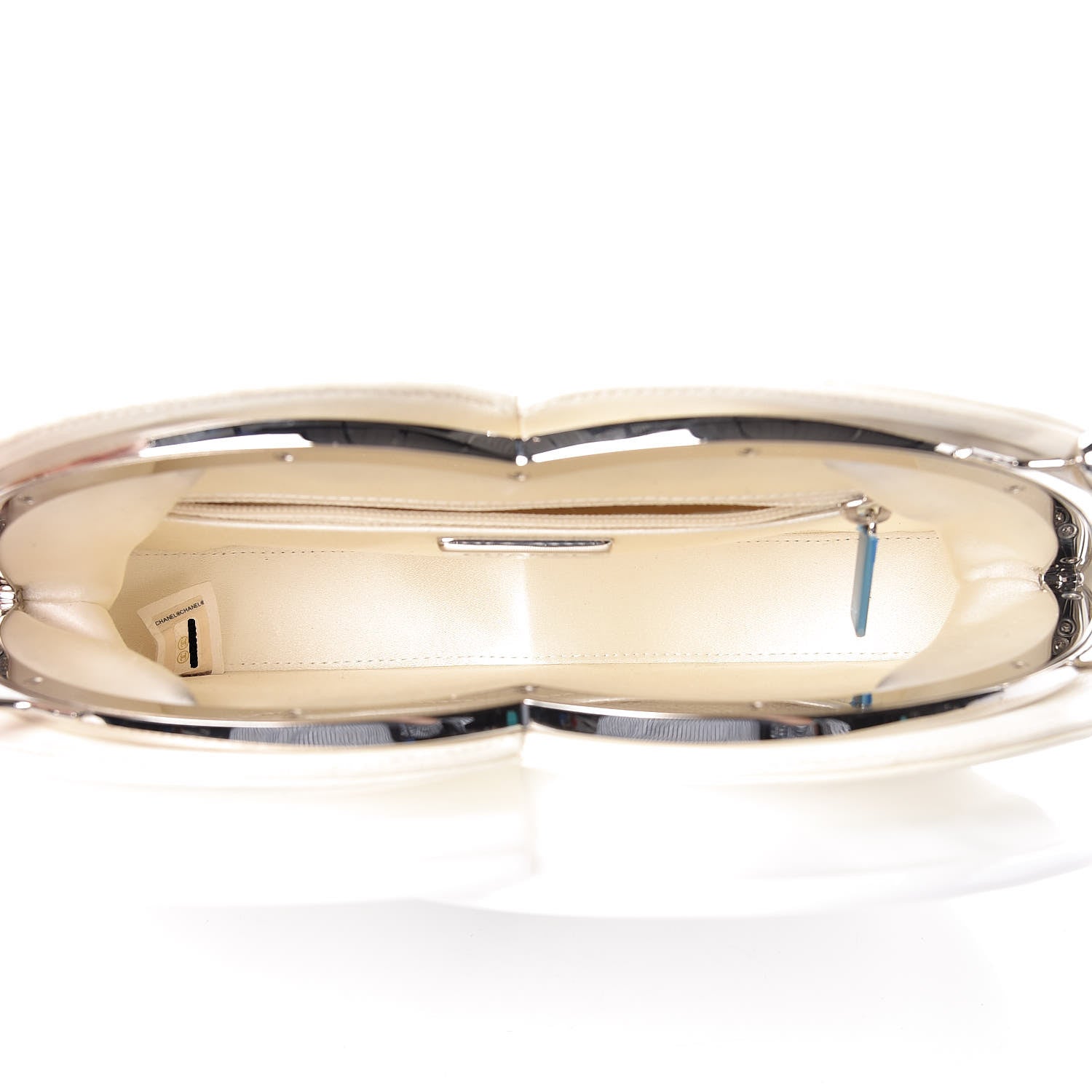 Chanel Plexiglass Brasserie Gabrielle Plates Minaudiere White 5 of 14