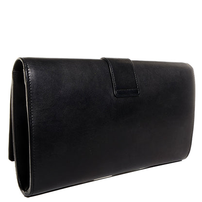 Saint Laurent Calfskin Classic Y Clutch Black 3 of 7