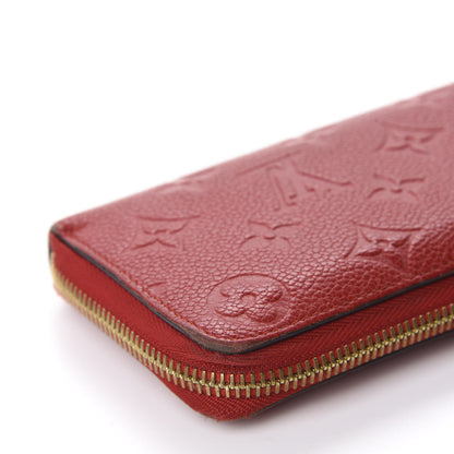 Louis Vuitton Empreinte Clemence Wallet Cherry 8 of 14