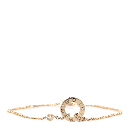 Cartier 18K Yellow Gold Diamond LOVE Bracelet 2 of 7
