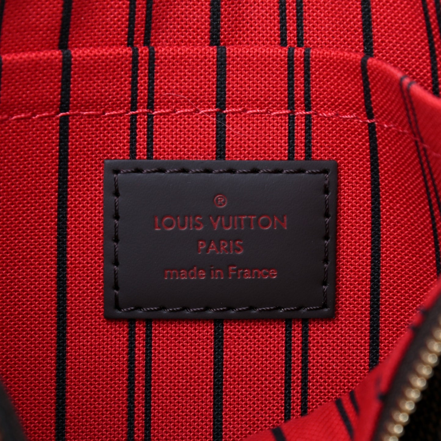 Damier Ebene Neverfull MM GM Pochette
