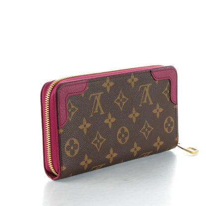 Louis Vuitton Monogram Zippy Retiro Wallet Aurore 3 of 7