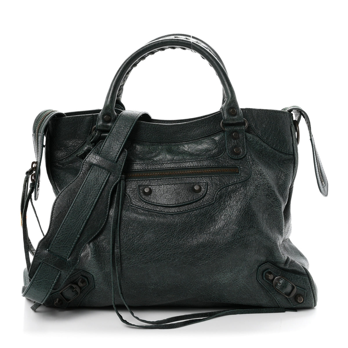Agneau Classic Hardware Velo Poker Fonce