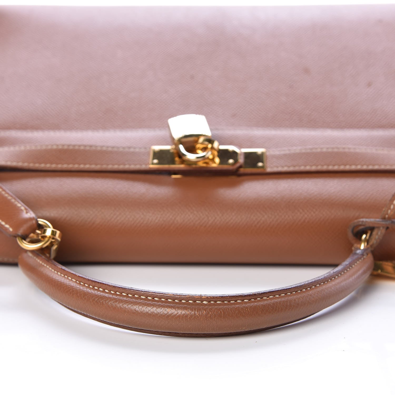 Hermes Courchevel Kelly Sellier 32 Gold 12 of 41