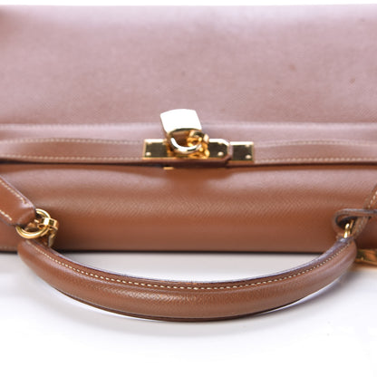 Hermes Courchevel Kelly Sellier 32 Gold 12 of 41