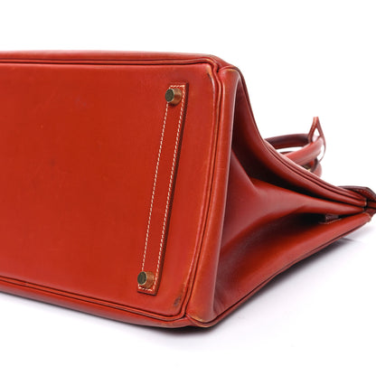 Hermes Box Birkin 35 Brique 10 of 15