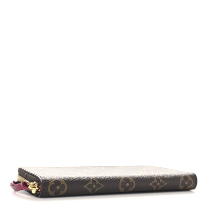 Louis Vuitton Monogram Clemence Wallet Fuchsia 4 of 7