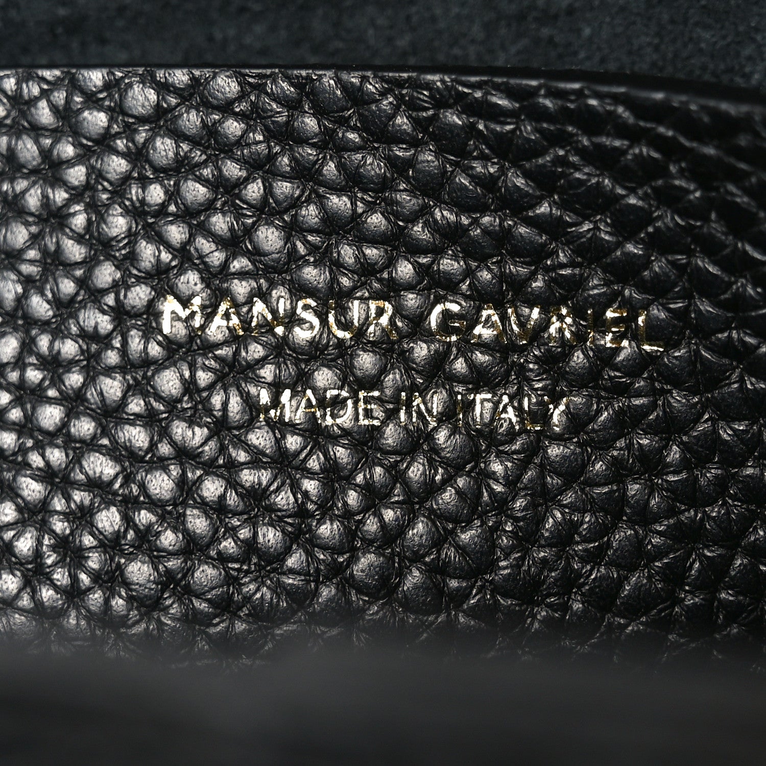 Mansur Gavriel Pebbled Calfskin Small Everyday Cabas Black 6 of 9