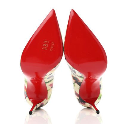 Christian Louboutin Patent Mosaique So Kate 120 Pumps 39 Multicolor 5 of 7