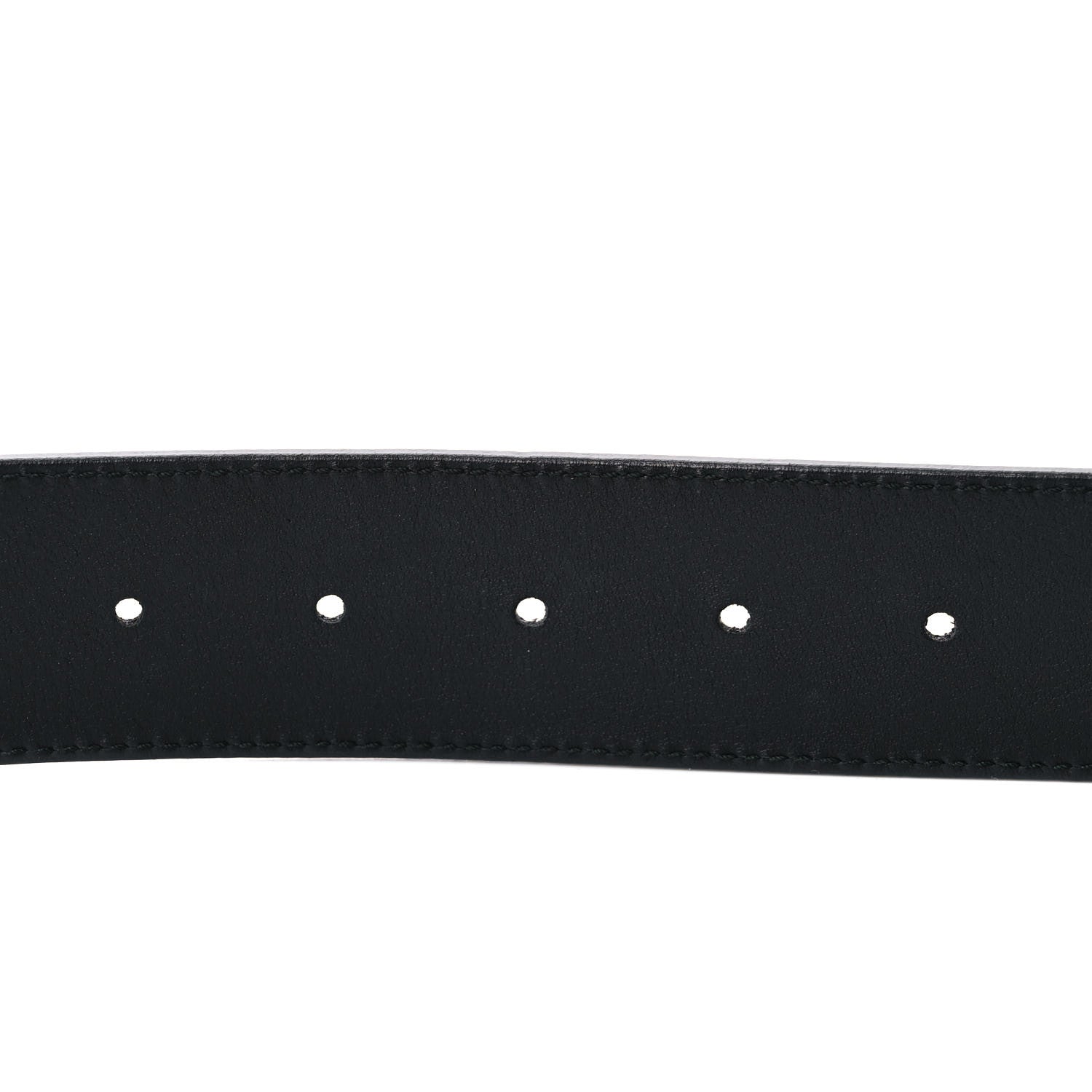 Gucci Moon Calfskin Nickel Double G 40mm Belt 90 36 Black 4 of 8