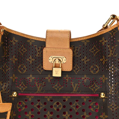 Louis Vuitton Monogram Perforated Musette Fuchsia 7 of 14