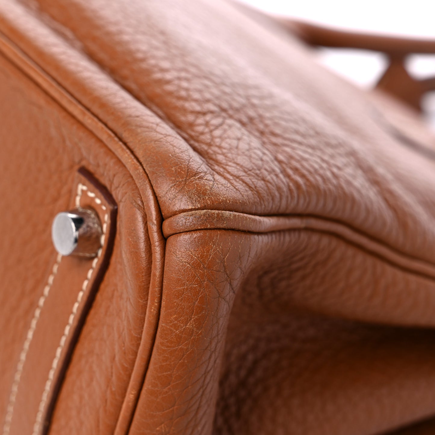 Taurillon Clemence Birkin 30 Gold