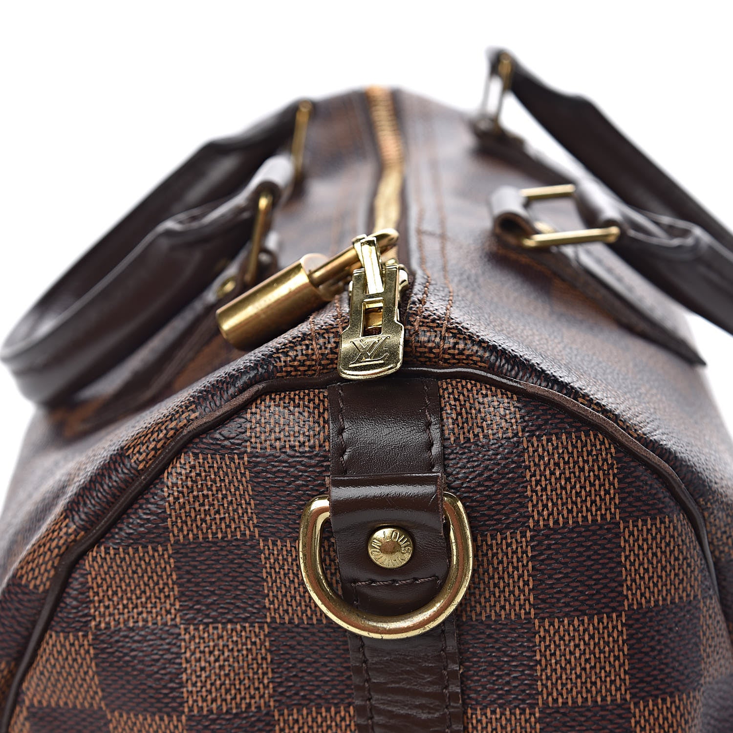 Louis Vuitton Damier Ebene Speedy Bandouliere 30 16 of 21
