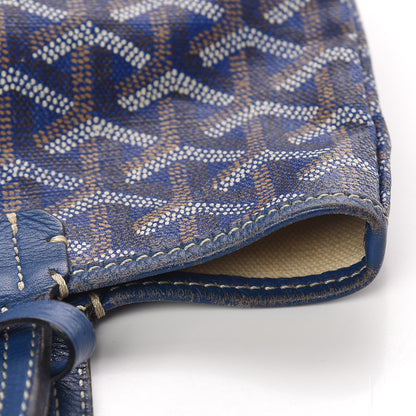Goyard Saint Louis Junior Jr PM Tote Blue 10 of 26