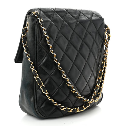 Chanel Lambskin Quilted Mini Flap Shoulder Bag Black 3 of 13