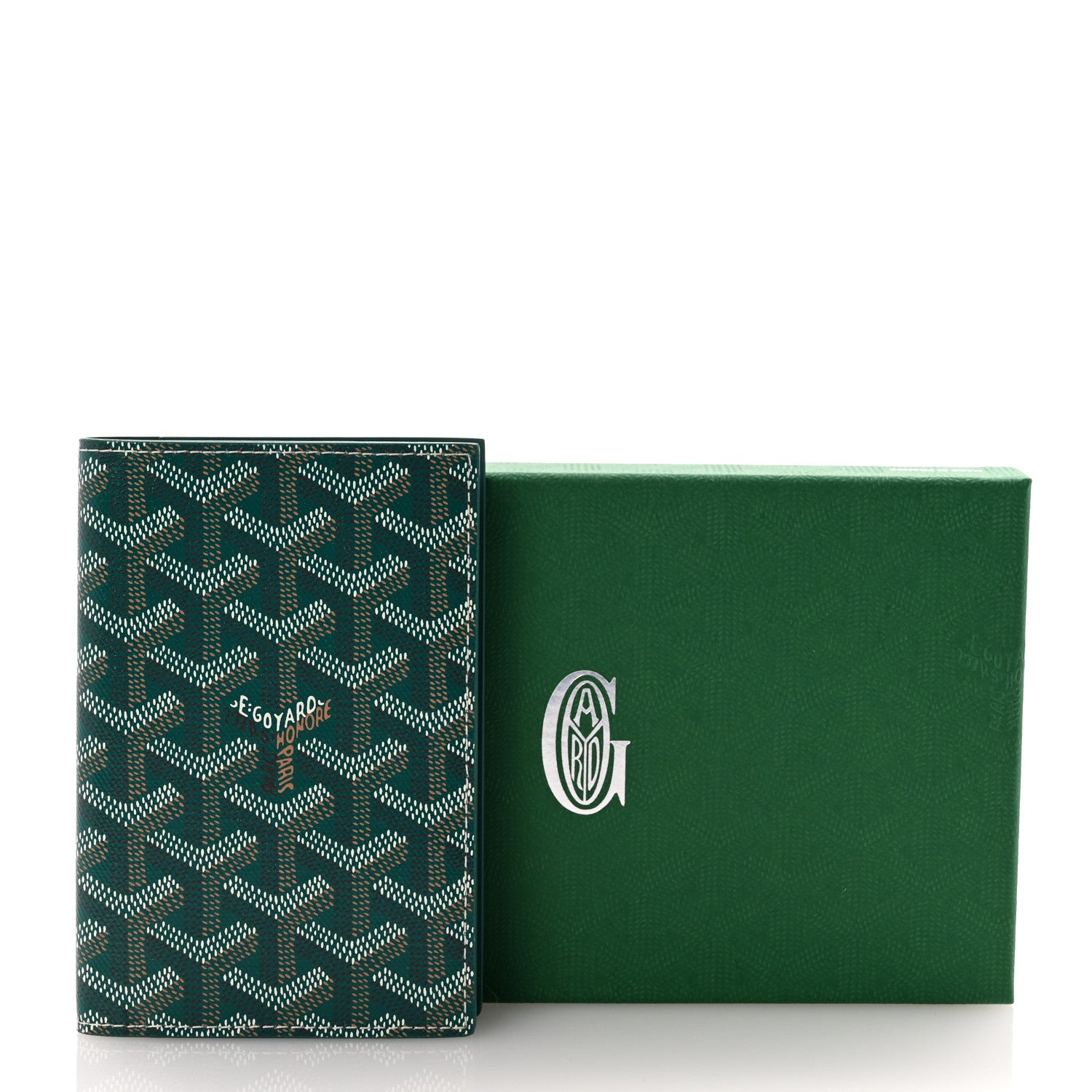 Goyard Goyardine Grenelle Passport Wallet Green 8 of 8