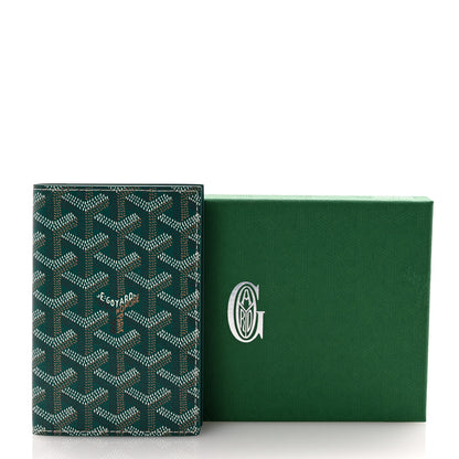 Goyard Goyardine Grenelle Passport Wallet Green 8 of 8