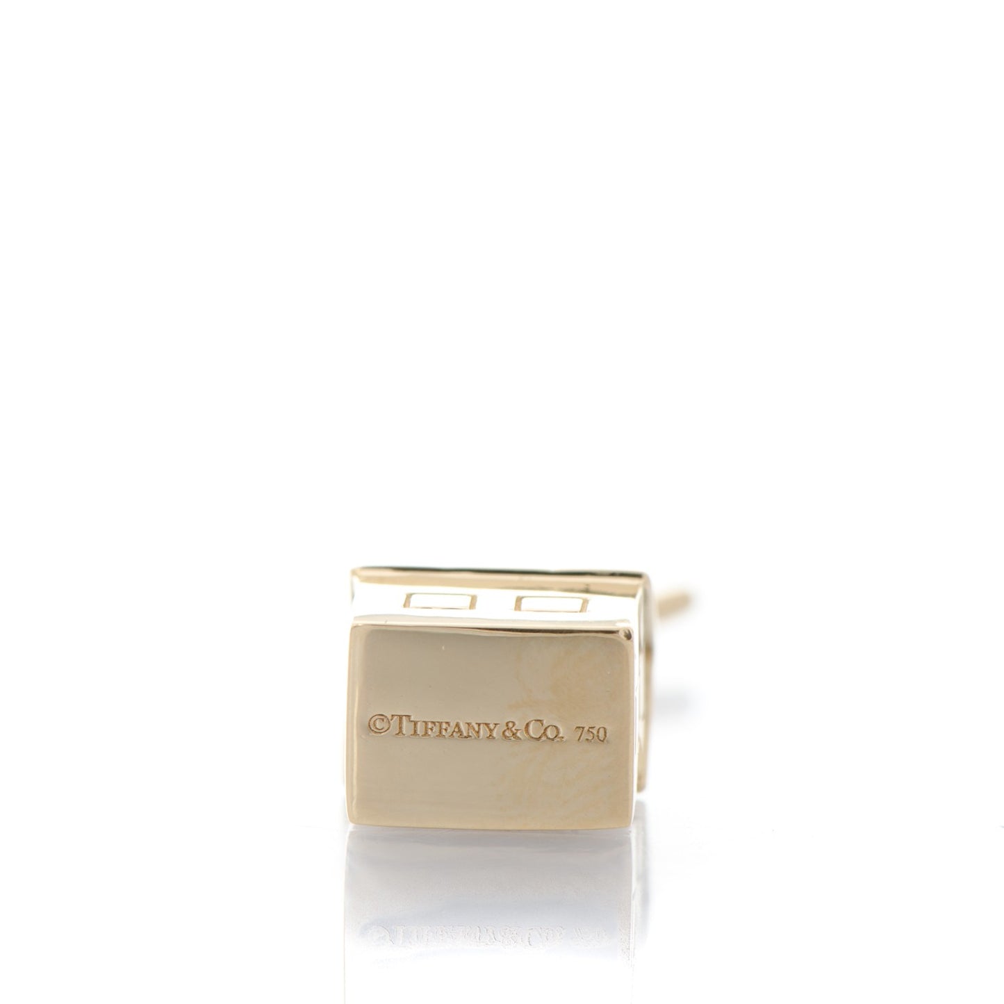 18K Yellow Gold Diamond House and Key Charm