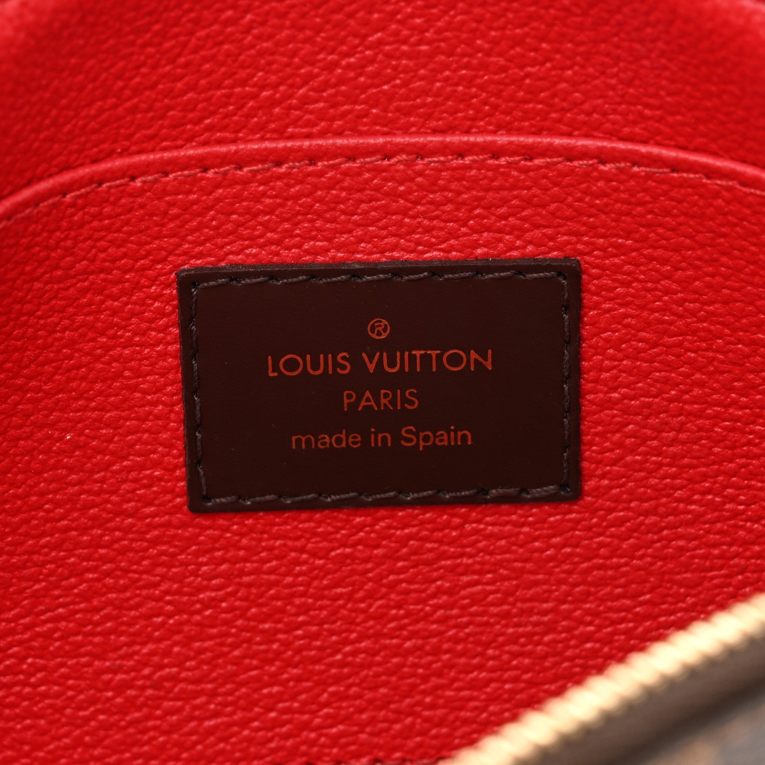Louis Vuitton Damier Ebene Cosmetic Pouch 6 of 10