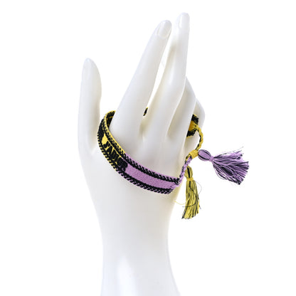 Christian Dior Woven Cotton J'Adior Friendship Bracelet 2 of 4