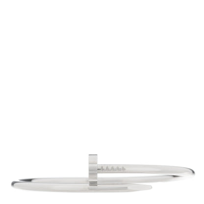 Cartier 18K White Gold Juste Un Clou Bracelet 19 1 of 4