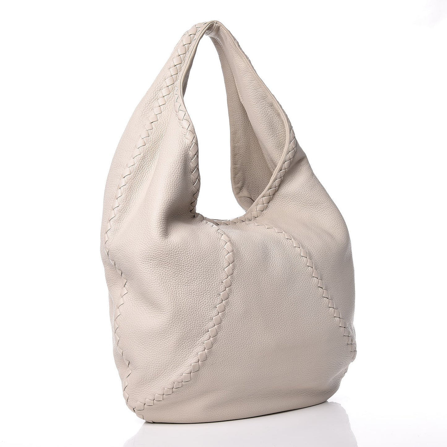 Cervo Deerskin Large Hobo White
