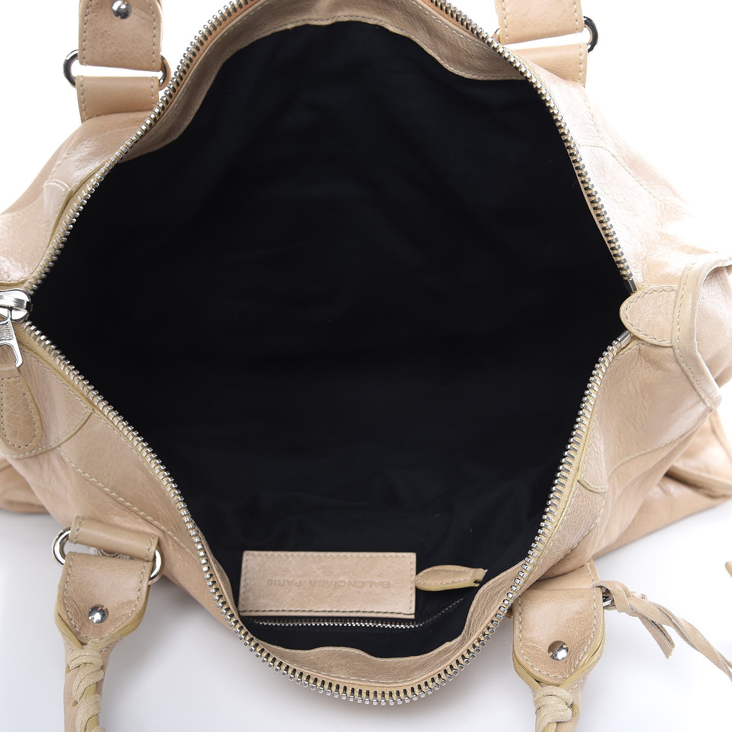 Balenciaga Agneau Giant 21 Silver Hardware Work Sahara 5 of 16