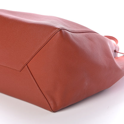 Celine Soft Grained Calfskin Medium Cabas Phantom Brick 10 of 11