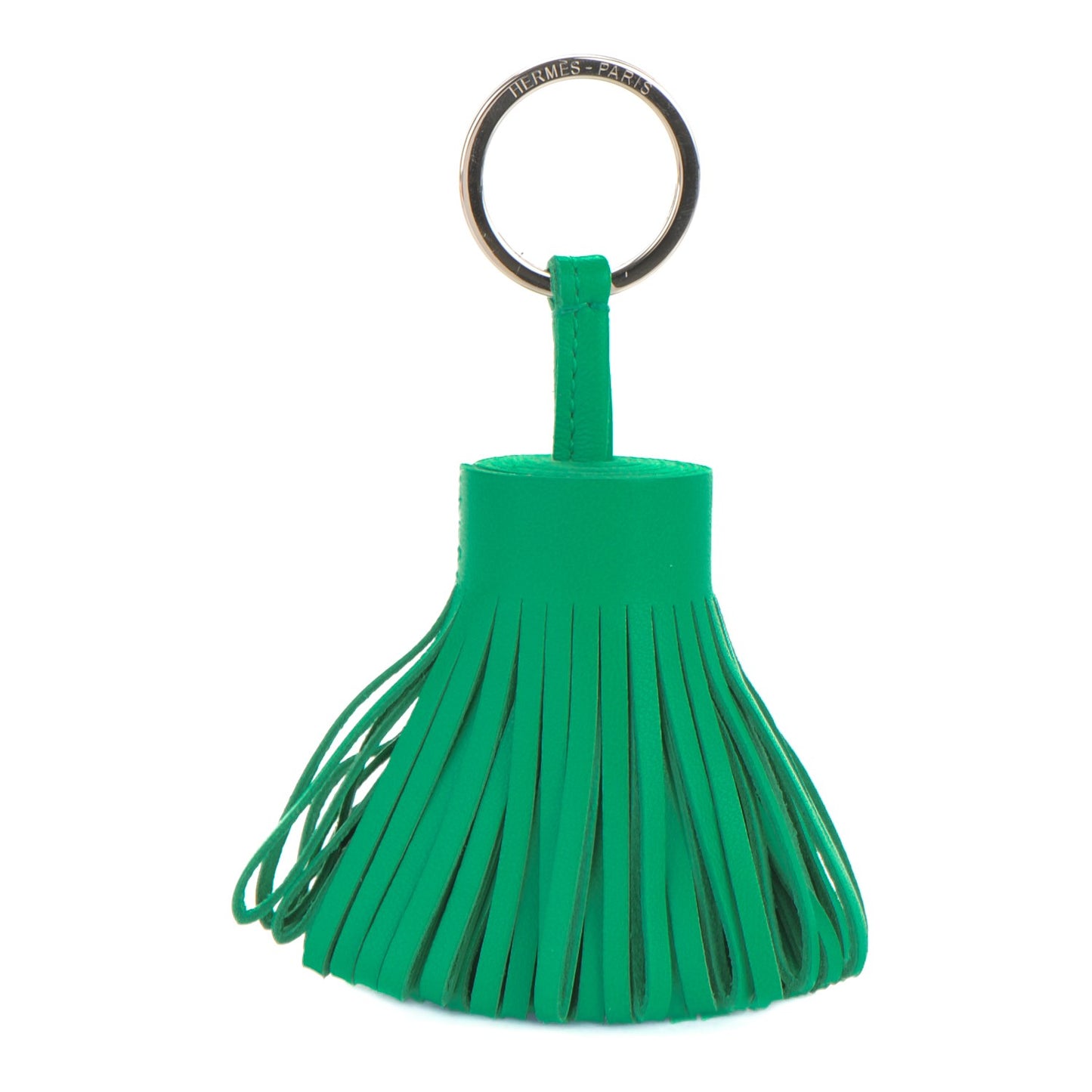 Lambskin Carmen Tassel Key Holder Menthe