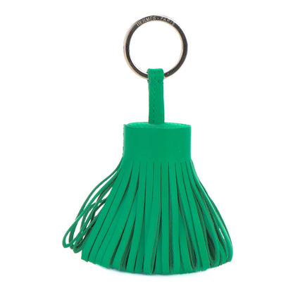 Hermes Lambskin Carmen Tassel Key Holder Menthe 1 of 3
