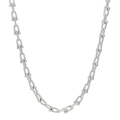 Tiffany Sterling Silver Small HardWear Link Necklace 1 of 4